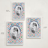 "Patchwork Christmas" - Holiday Cards in Wintermint by Paper Sun Studio - Formats Available