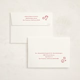 "Inbox" - Holiday Cards in Peppermint by Olivia Kanaley Inman - FREE Recipient Addressing