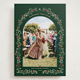 "Petite Botanicals" - Holiday Cards in Pine by Susan Moyal - Front