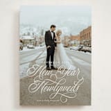 "Bliss" - Holiday Cards in Snow by Jackie Crawford - Front