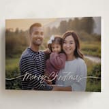 "Faubourg" - Holiday Cards in Pudding by Leia Matt - Folded Card