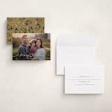 "Faubourg" - Holiday Cards in Pudding by Leia Matt - Assembled