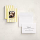 "Preppy Stripes" - Holiday Cards in Honey by Emily Betts - Assembled
