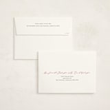 "Pomegranate" - Holiday Cards in Crimson by Wendy Keller - FREE Recipient Addressing