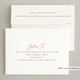 "Simple Square" - Holiday Cards in Scarlet by Genna Blackburn - FREE Recipient Addressing