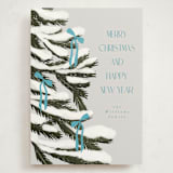 "Christmas tree" - Holiday Cards in Ice by Maja Cunningham - Front