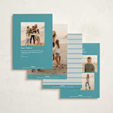 "Christmas tree" - Holiday Cards in Ice by Maja Cunningham - Back of Card Options