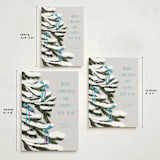 "Christmas tree" - Holiday Cards in Ice by Maja Cunningham - Formats Available