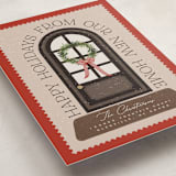 "Home" - Holiday Cards in Holly by Erin L. Wilson - Detail