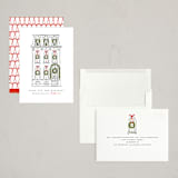 "Home for the Holidays" - Holiday Cards in Snowfall by Susan Zinader - Assembled