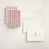 "Preppy Memories" - Holiday Cards in Strawberry by Claudia Orengo - Assembled