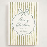 "Homestead Charm" - Holiday Cards in Cedar by Leia Matt - Front