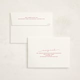 "Holly Jolly Xmas" - Holiday Cards in Candy Cane by Abbigail Lim - FREE Recipient Addressing