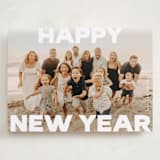 "Bold" - Holiday Cards in Snow by Kasia Labocki - Front