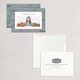 "Fireside" - Holiday Cards in Ash by Heather Schertzer - Assembled