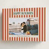 "Bold & Bright" - Holiday Cards in Mistletoe by Ekko Studio - Folded Card