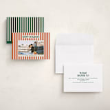 "Bold & Bright" - Holiday Cards in Mistletoe by Ekko Studio - Assembled