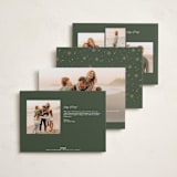 "Our Merry Mayhem" - Holiday Cards in Pine by Robert and Stella - Back of Card Options