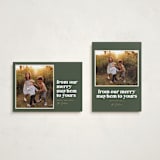 "Our Merry Mayhem" - Holiday Cards in Pine by Robert and Stella - Photo Orientation Options