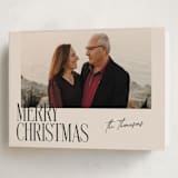 "Merry Stack" - Holiday Cards in Eggnog by Ekko Studio - Folded Card