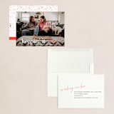 "Keepin' It Real" - Holiday Cards in Poinsettia by Up Up Creative - Assembled