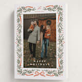 "Homestead" - Holiday Cards in Cinnamon by Kristie Kern - Folded Card