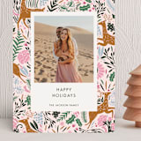 "Holiday Forest Photo" - Holiday Cards in Candy by Menci Zaga - Front