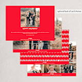 "It's a Wonder-FUR Life" - Holiday Cards in Snow by Sandra Picco Design - Back of Card Options