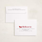 "Sleighing It" - Holiday Cards in Santa by Corinne Malesic - FREE Recipient Addressing