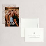 "Classy Year" - Holiday Cards in Snow by Ekko Studio - Assembled