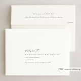 "simple" - Holiday Cards in Ink by Brianne Larsen - FREE Recipient Addressing