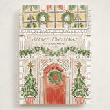"A House" - Holiday Cards in Ivory by Petra Kern - Front