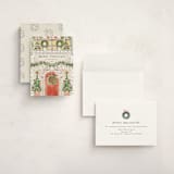 "A House" - Holiday Cards in Ivory by Petra Kern - Assembled
