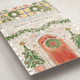 "A House" - Holiday Cards in Ivory by Petra Kern - Detail