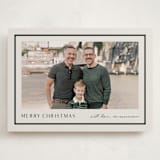 "simple border" - Holiday Cards in Ivory by Stacey Meacham - Front