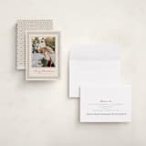 "Scallop Trim" - Holiday Cards in Wreath by letterfix - Assembled