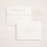 "Tiny Nativity" - Holiday Cards in Linen by Robert and Stella - FREE Recipient Addressing