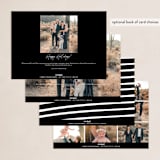 "Oh What Fun Holiday" - Holiday Cards in Coal by Jen Huppert - Back of Card Options