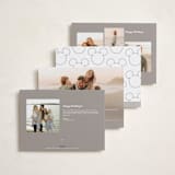 "Magical" - Holiday Cards in Snow by Emily Betts - Back of Card Options