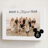 "Magical Year" - Holiday Cards in Ink by Mackenzie Clarken - Folded Card