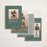 "The Charleston" - Holiday Cards in Spruce by Kristie Kern - Back of Card Options