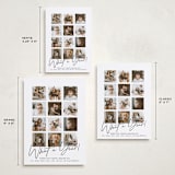 "What A Twelve Months (Year!)" - Holiday Cards in Noir by Erika Firm - Formats Available