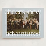 "cheers to new" - Holiday Cards in Ice by Owl and Toad - Front