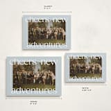 "cheers to new" - Holiday Cards in Ice by Owl and Toad - Formats Available