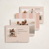 "Bring on the cheer" - Holiday Cards in Creamsicle by Snow and Ivy - Back of Card Options