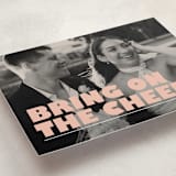 "Bring on the cheer" - Holiday Cards in Creamsicle by Snow and Ivy - Detail