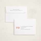 "Bring on the cheer" - Holiday Cards in Creamsicle by Snow and Ivy - FREE Recipient Addressing