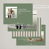 "elegant & simple" - Holiday Cards in Buttercream by Sumak Studio - Back of Card Options