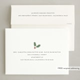 "elegant & simple" - Holiday Cards in Buttercream by Sumak Studio - FREE Recipient Addressing