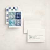 "Bright & Happy" - Holiday Cards in Frost by Robert and Stella - Assembled